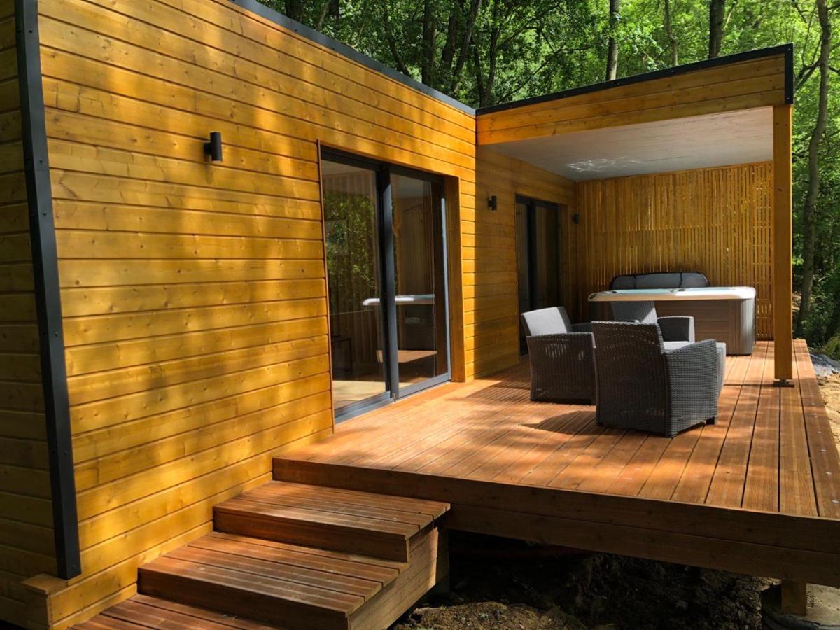 Les Cabanes Du Lac - Spa - Petit Dejeune - Cabane Du Frene & Cabane Du Chene Premium Sevignacq Luaran gambar