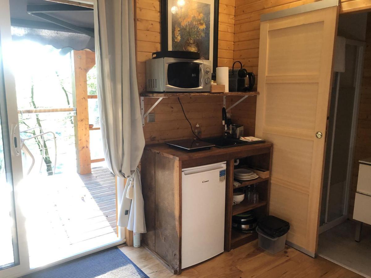 Les Cabanes Du Lac - Spa - Petit Dejeune - Cabane Du Frene & Cabane Du Chene Premium Sevignacq Luaran gambar